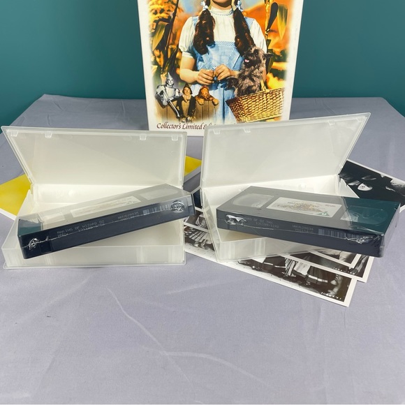 The Wizard Of OZ Vintage Collectors Limited Edition Video Box Set 1999 VHS. - Picture 3 of 12